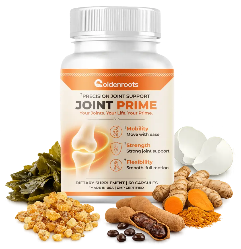 Joint Prime bottle with its natural ingredients