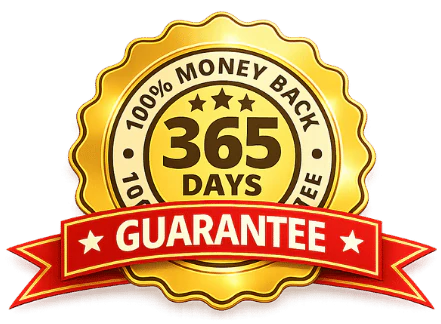 365-Day Money Back Guarantee